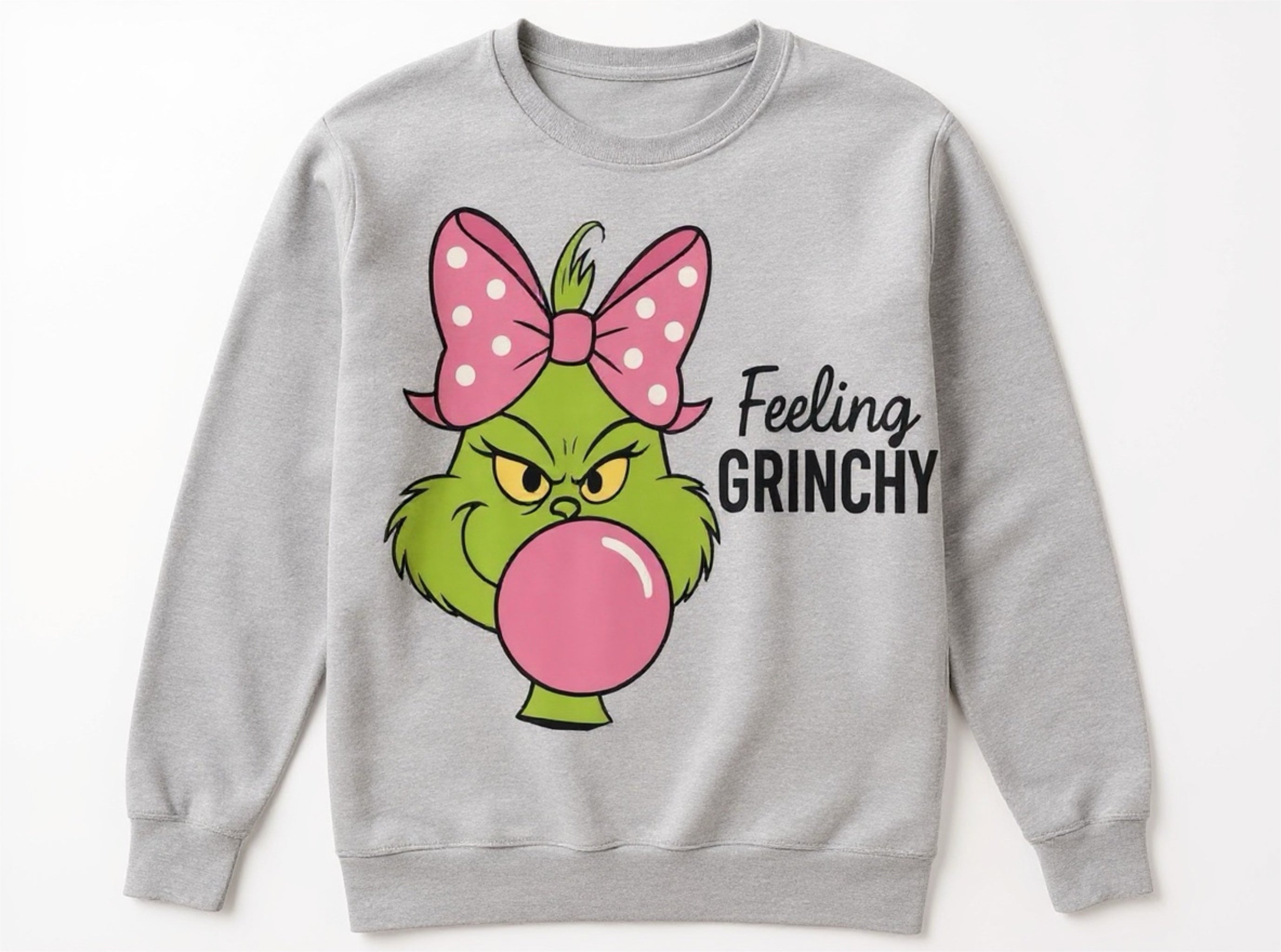 Feeling Grinchy adult long sleeve shirt - That’s so Stella