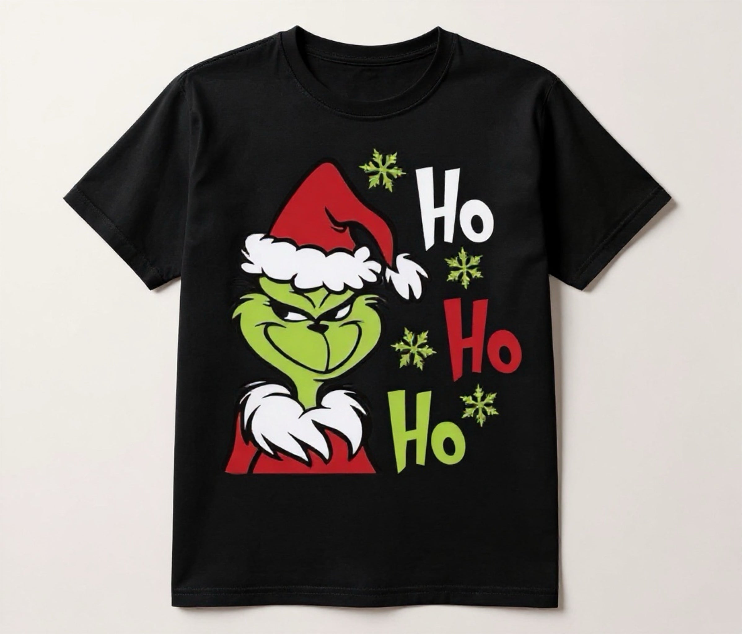 GRINCH “Ho Ho Ho” T-shirt short/long sleeves - That’s so Stella