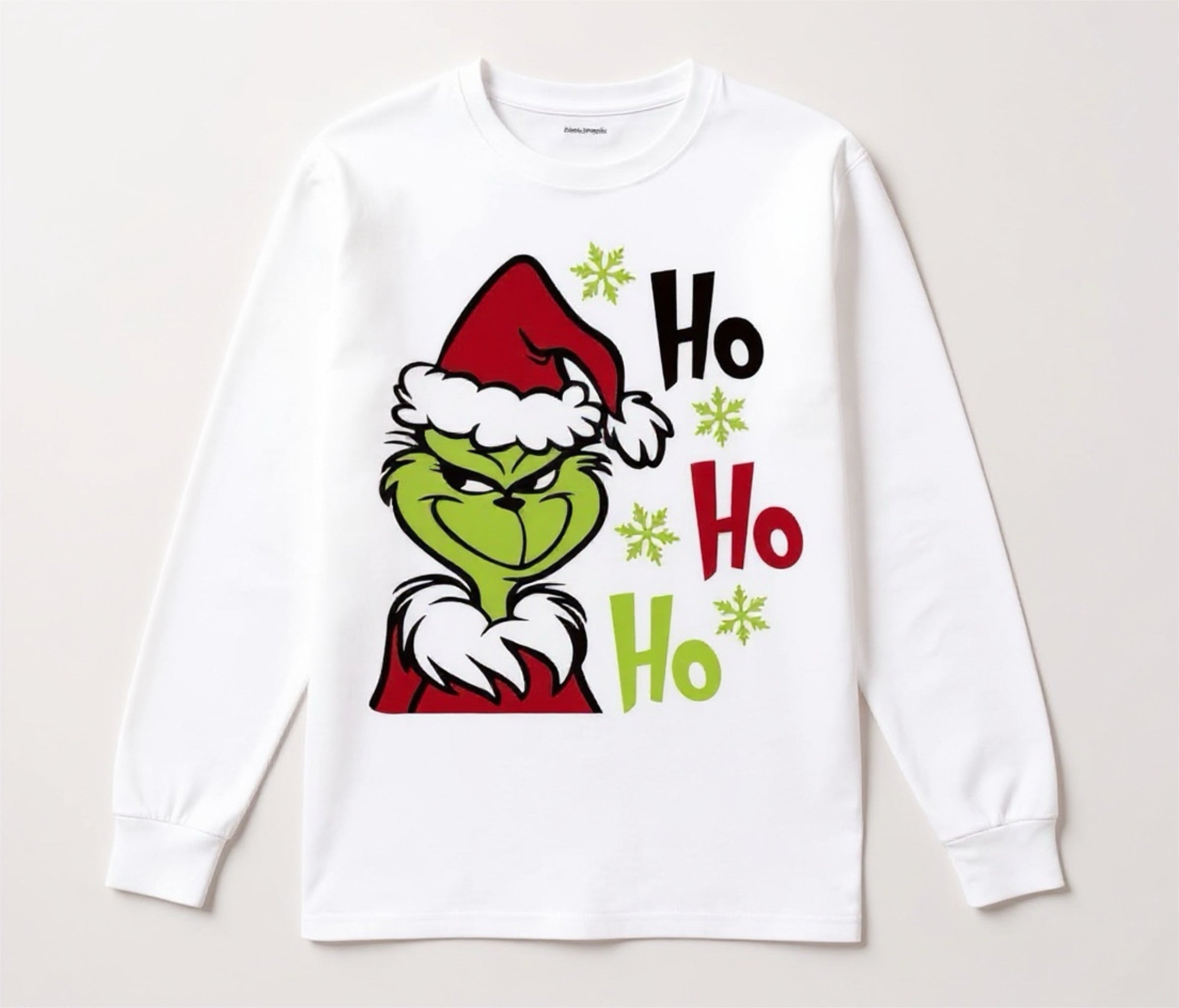 GRINCH “Ho Ho Ho” T-shirt short/long sleeves - That’s so Stella