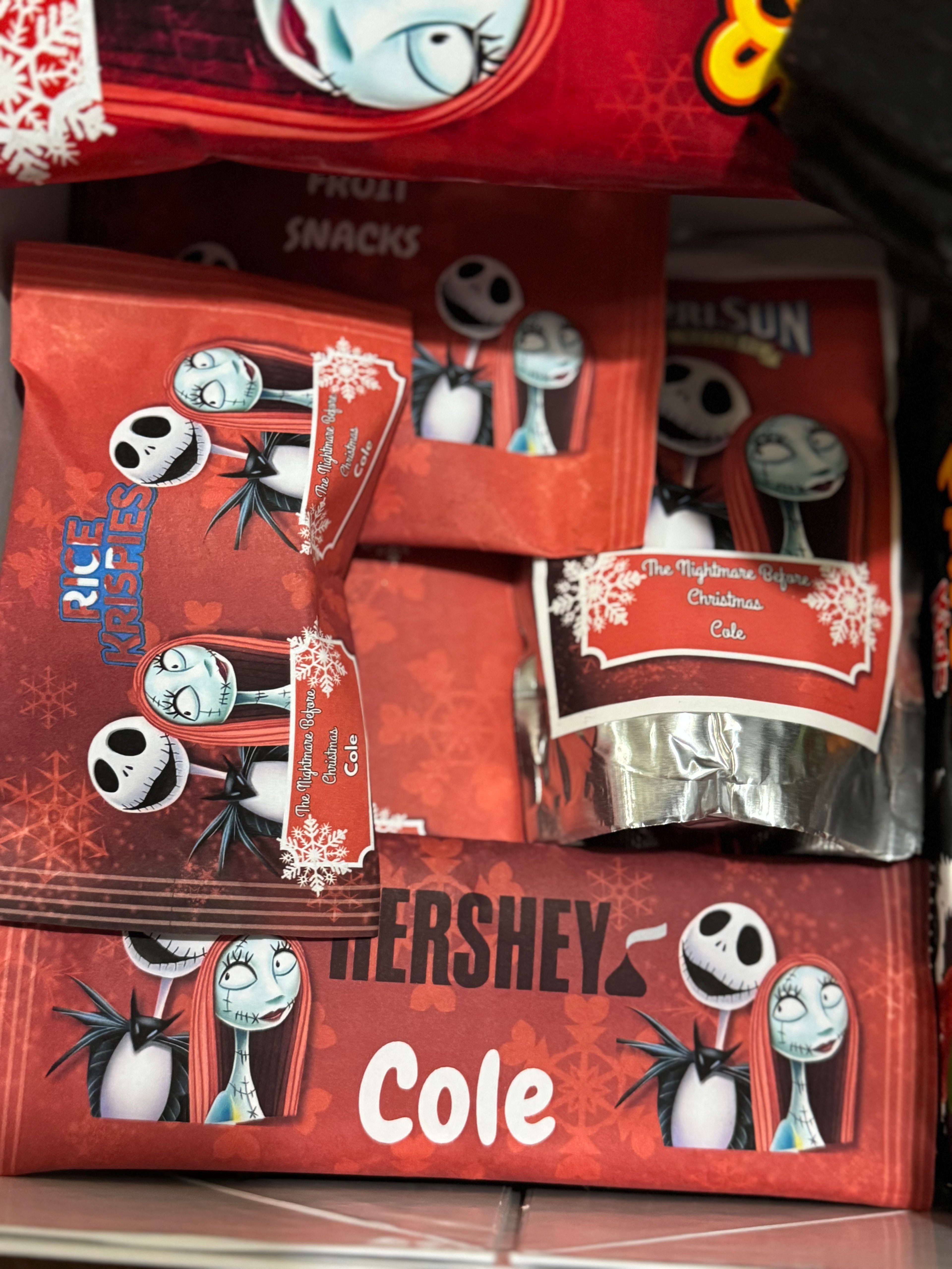 Nightmare Before Christmas treat box - That’s so Stella