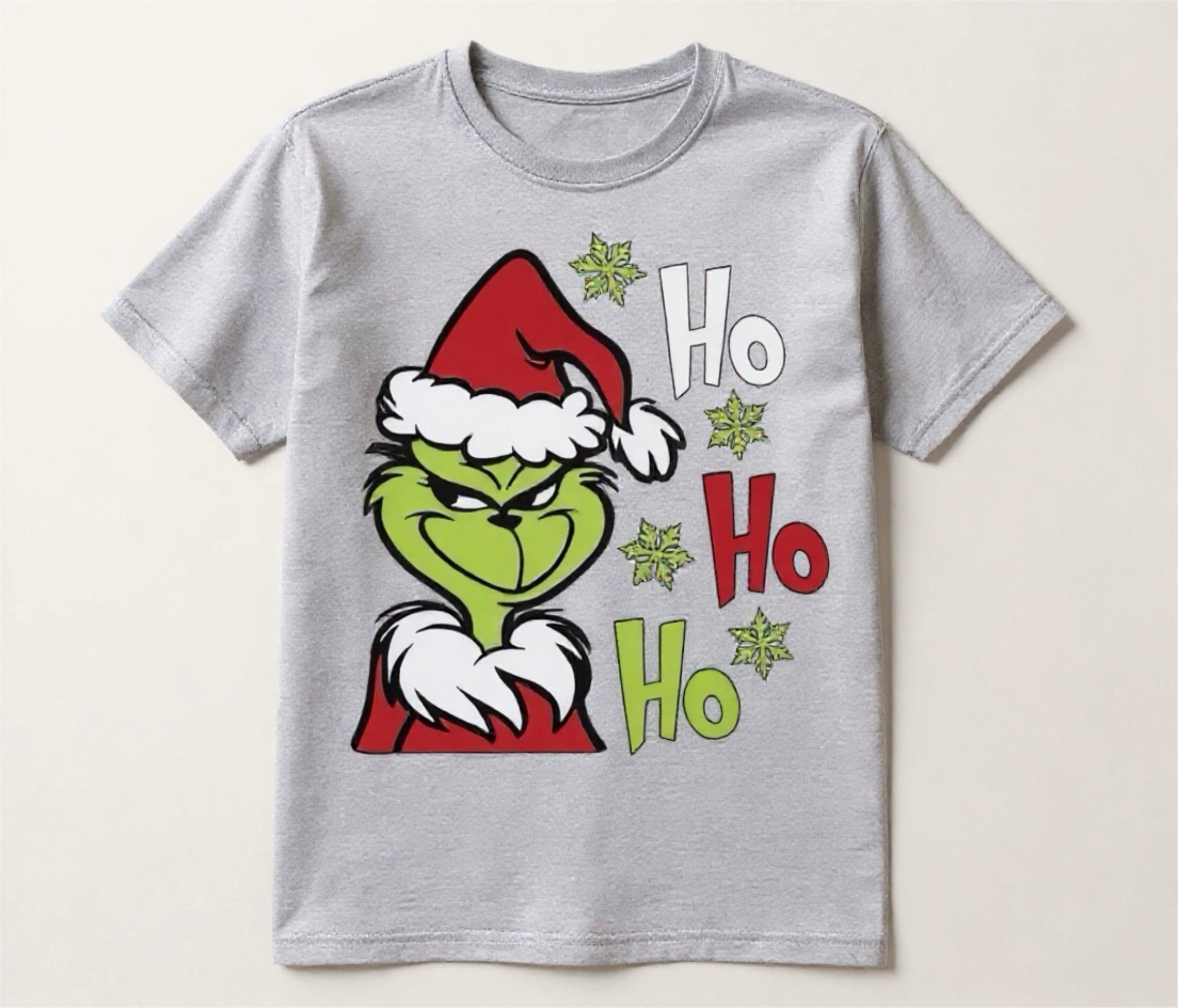 GRINCH “Ho Ho Ho” T-shirt short/long sleeves - That’s so Stella