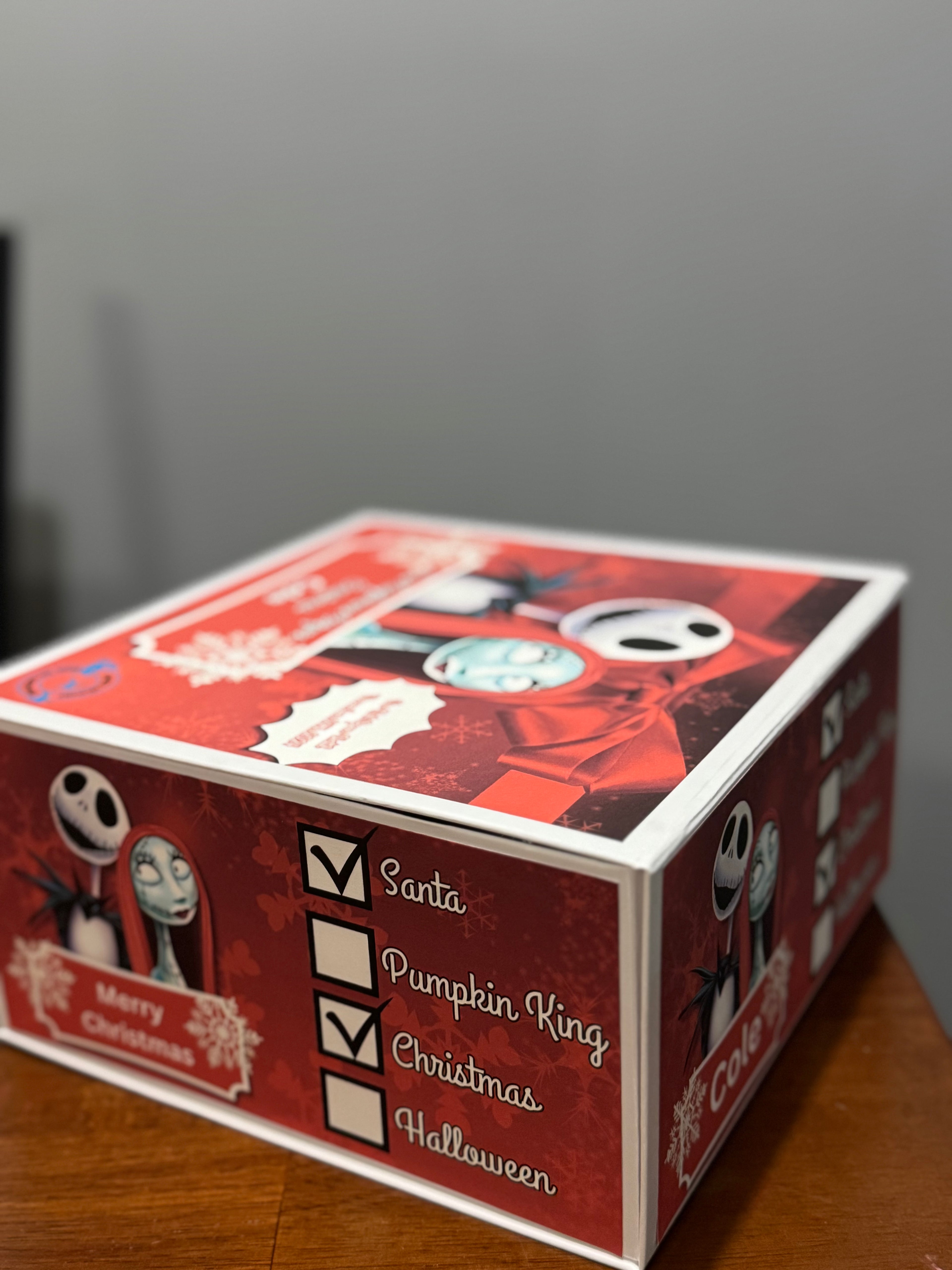 Nightmare Before Christmas treat box - That’s so Stella