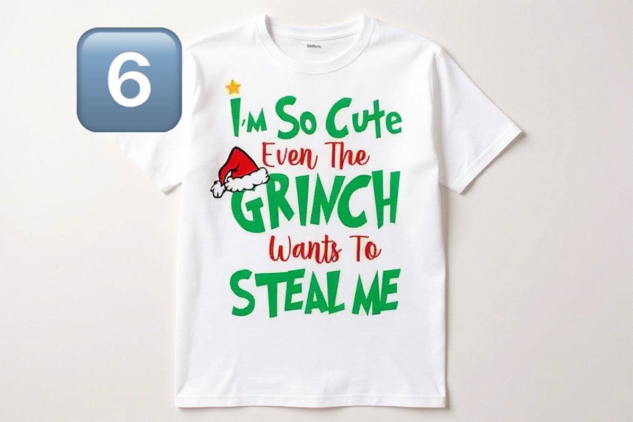 Personalized Grinch treat box with shirt FREE SHIPPING - That’s so Stella