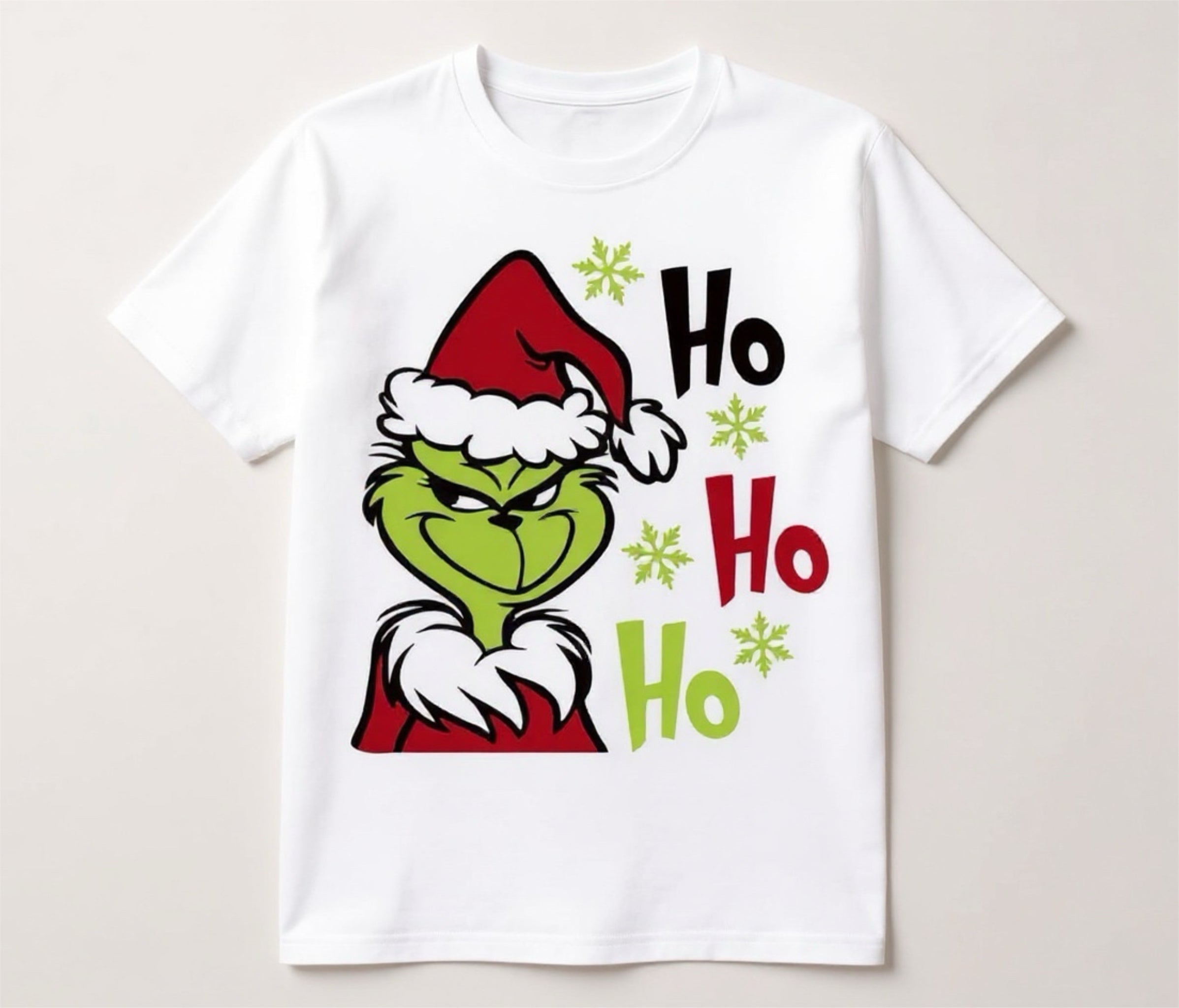 GRINCH “Ho Ho Ho” T-shirt short/long sleeves - That’s so Stella