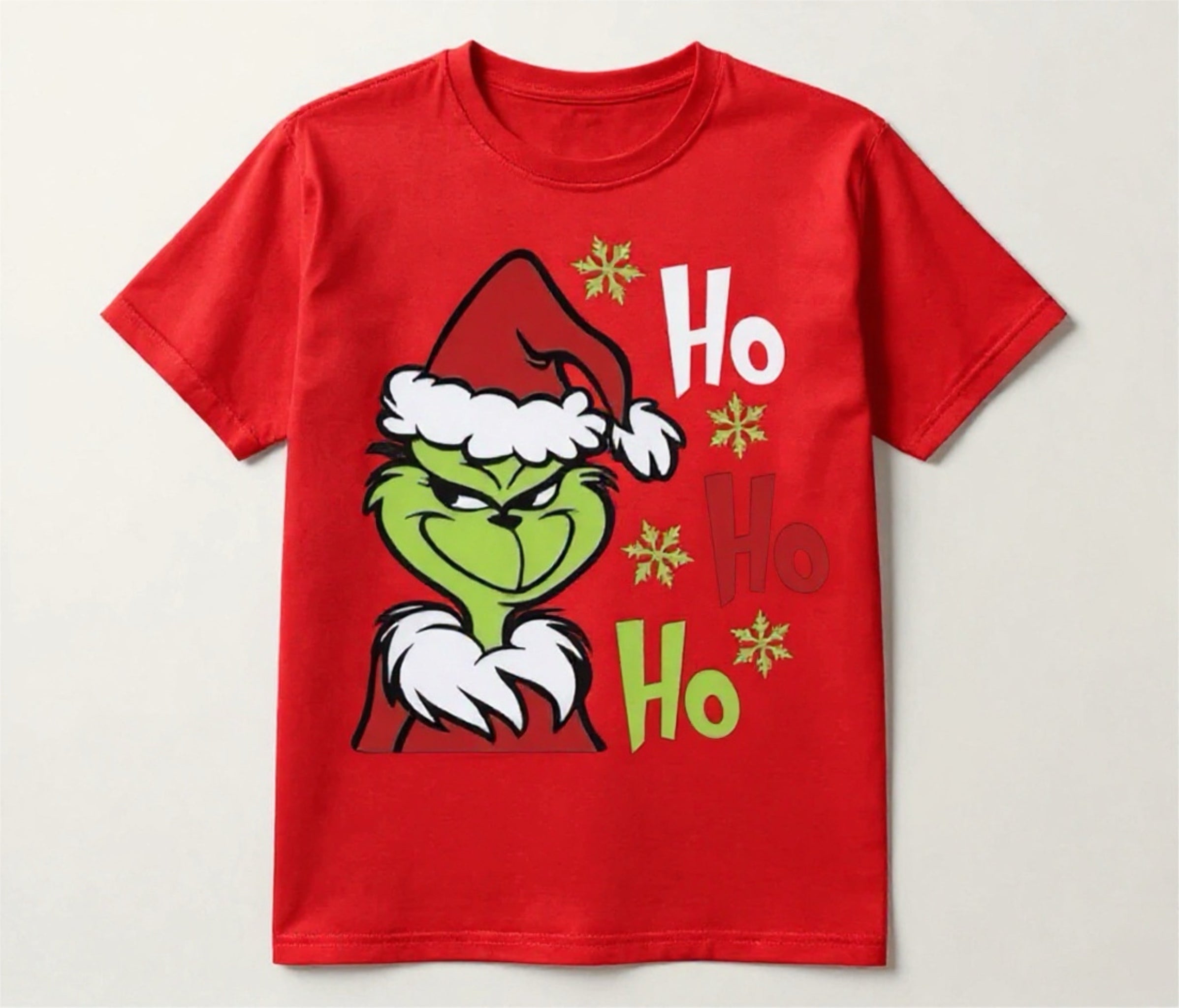 GRINCH “Ho Ho Ho” T-shirt short/long sleeves - That’s so Stella