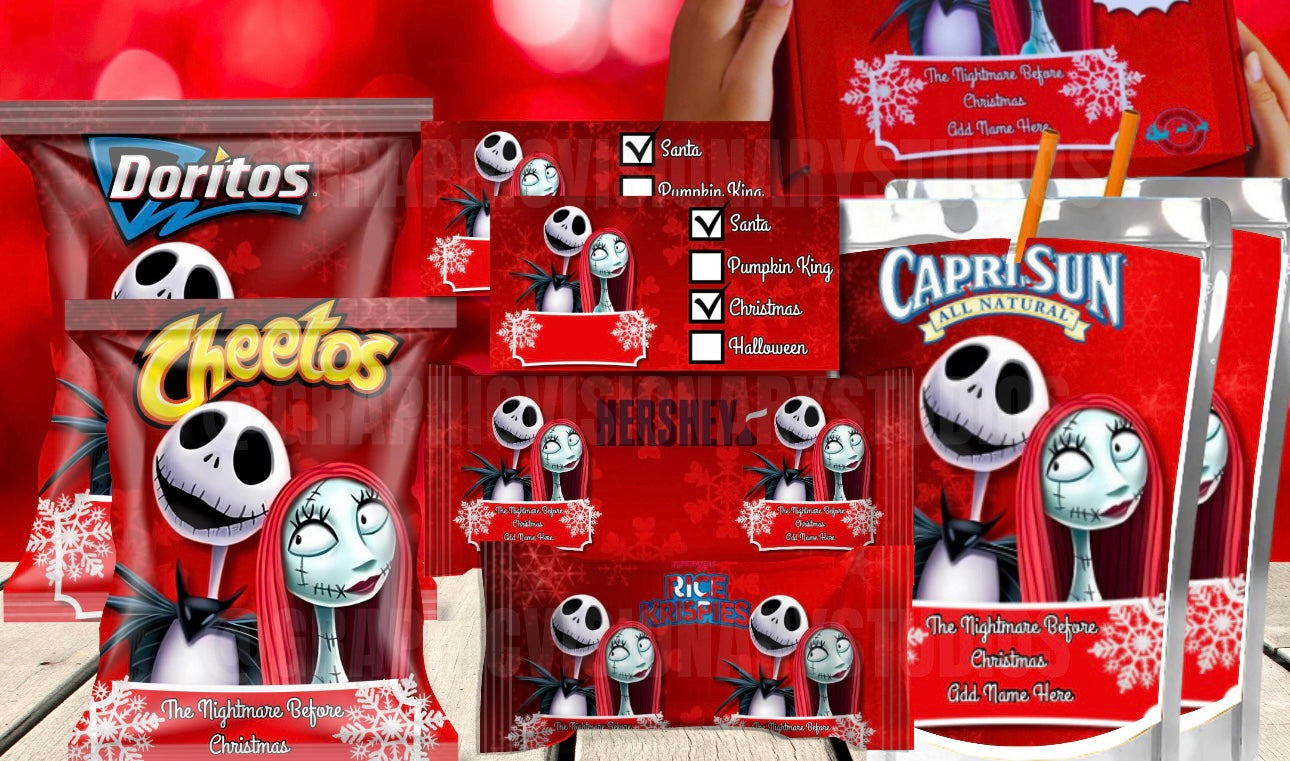 Nightmare Before Christmas treat box