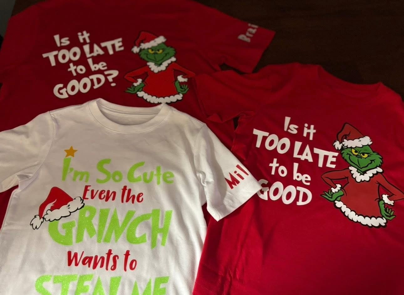 Child Grinch short sleeve T shirt