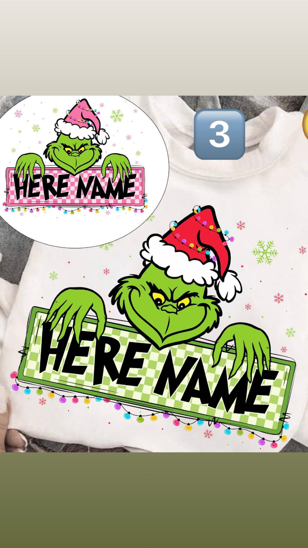 Personalized Christmas Eve You’ve been Grinched treat box tshirt bundle