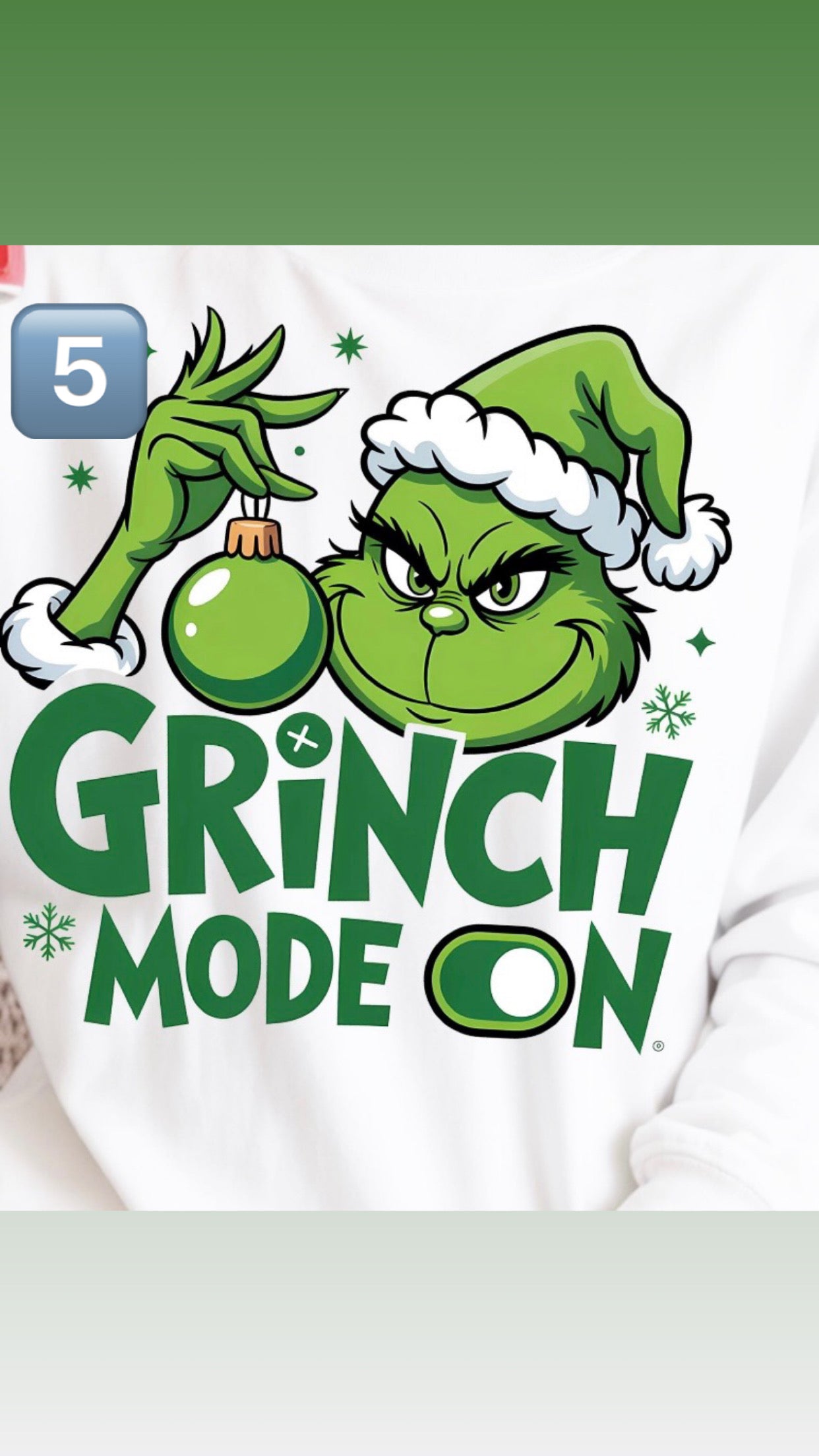 Personalized Christmas Eve You’ve been Grinched treat box tshirt bundle